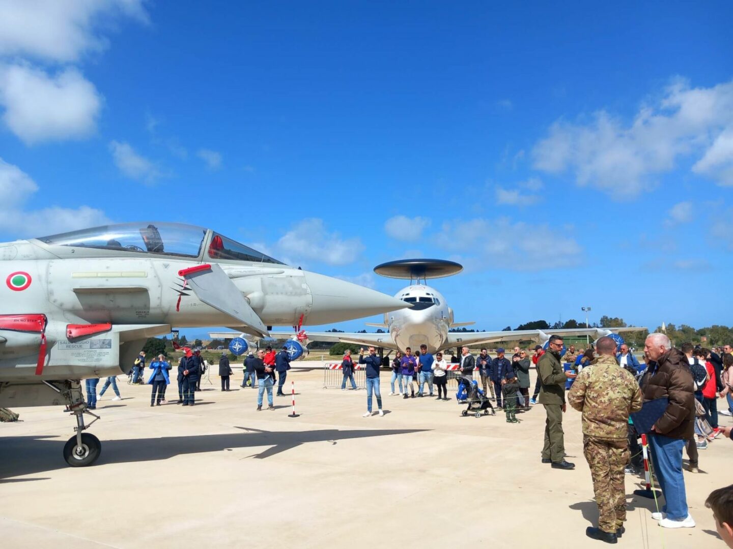 Aeronautica Militare, open day al 37^ Stormo di Trapani-Birgi per i cento anni