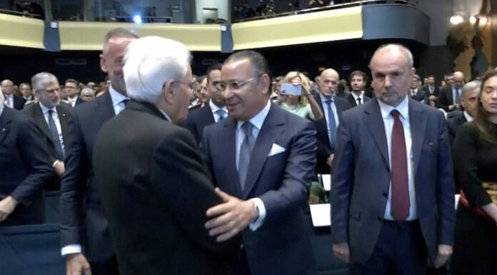 Gruppo San Donato, Kamel Ghribi incontra Mattarella