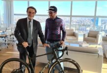 Lombardia, Fontana incontra Franzese. Da San Francisco a Miami in bici