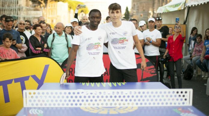 Giovani e sport, l’Europa punta sul Table Tennis X