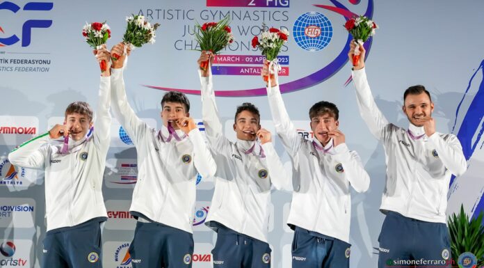 Mondiali Junior, bronzo per la Nazionale maschile di Artistica