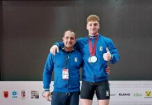 Pesi, triplo argento per Simone Abati al Mondiale Youth