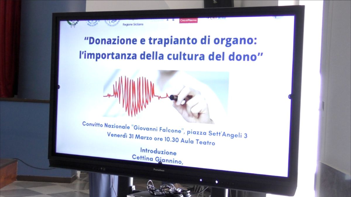 Trapianti, gli studenti palermitani imparano “la cultura del dono”