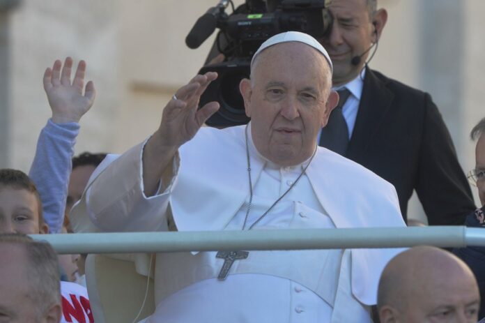 Roma - Piazza San Pietro Udienza generale del Mercoledi'