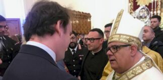 Noto, il principe Jaime di Borbone alla consacrazione del vescovo monsignor Rumeo