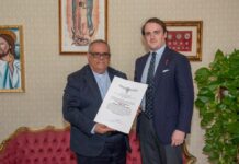 Il principe Jaime di Borbone delle Due Sicilie in visita a Noto