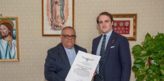 Il principe Jaime di Borbone delle Due Sicilie in visita a Noto