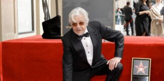 Sulla Walk of Fame la stella di Giancarlo Giannini