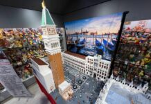 170 mila mattoncini per la riproduzione di Piazza San Marco