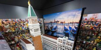 170 mila mattoncini per la riproduzione di Piazza San Marco