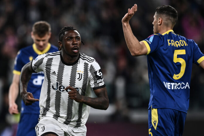 Juventus-Hellas Verona serie A