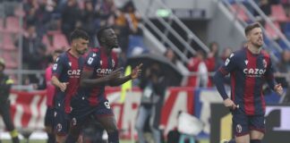 Bologna travolgente, 3-0 e sorpasso all’Udinese