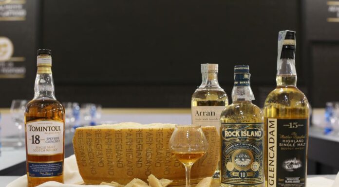 Al Vinitaly il “pairing” tra whisky scozzese e Parmigiano Reggiano