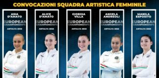 Azzurri ad Antalya per gli Europei di artistica