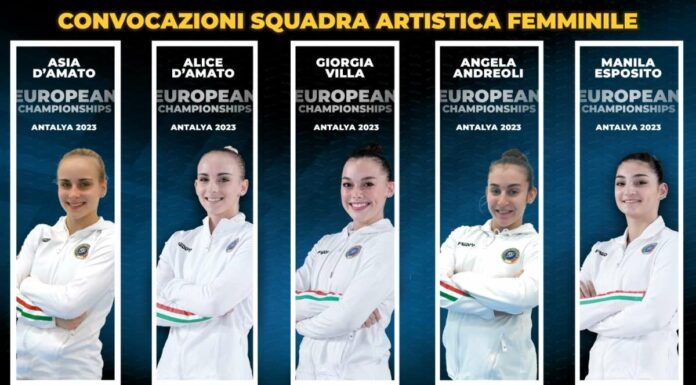 Azzurri ad Antalya per gli Europei di artistica