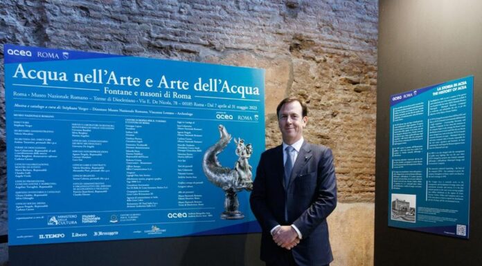Acea, a Roma la mostra “Acqua nell’Arte e Arte dell’Acqua”