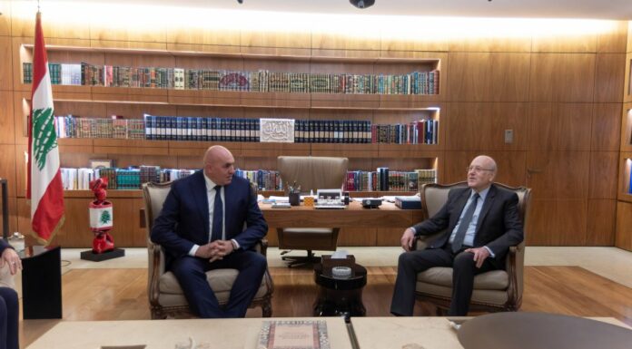 Crosetto in Libano incontra Mikati “La situazione non degeneri”