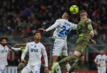 Il Milan non va oltre lo 0-0 in casa contro l’Empoli