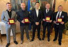 A Palazzo Balbi i campioni polesani ricevuti dall’Assessore allo Sport