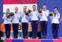 Ginnastica artistica, Italia argento europeo a squadre donne