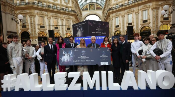 Countdown al via, tra 100 giorni Mondiali di scherma a Milano