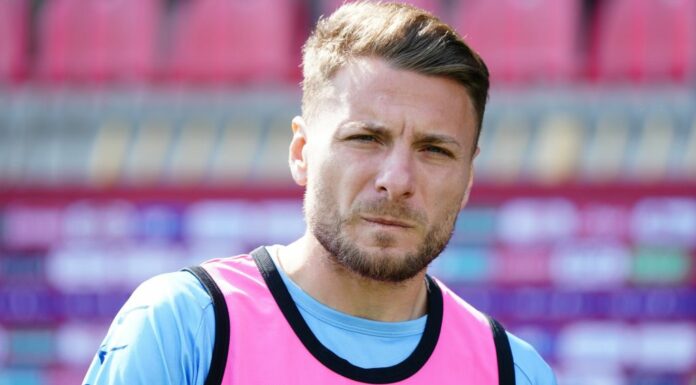 Incidente Immobile, frattura alla costola per l’attaccante della Lazio