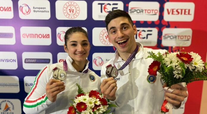 Europei, doppio argento azzurro con Esposito e Macchini