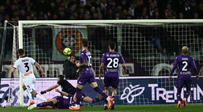 La sblocca Maehle, risponde Cabral: Fiorentina-Atalanta 1-1