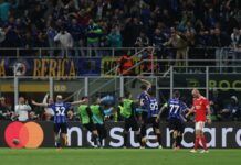 Inter-Benfica 3-3, nerazzurri in semifinale con il Milan