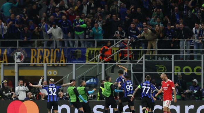 Inter-Benfica 3-3, nerazzurri in semifinale con il Milan