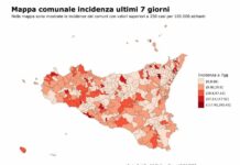 Covid, in Sicilia contagi in aumento del 32% nell’ultima settimana