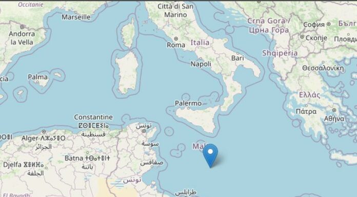 Forte scossa di terremoto a Malta, avvertita anche in Sicilia