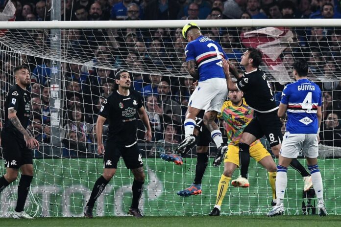 Sampdoria-Spezia serie A