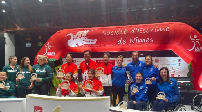 Cdm Paralimpica, chiusura con il bronzo delle fiorettiste azzurre