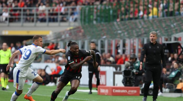 Il Milan piega il Lecce e ritrova i 3 punti, Leao-show