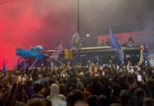 A Napoli esplode la festa, in migliaia per gli azzurri