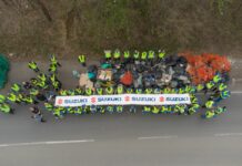 Suzuki Save the Green 2023, raccolte 2,3 tonnellate di rifiuti