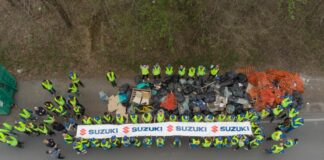 Suzuki Save the Green 2023, raccolte 2,3 tonnellate di rifiuti