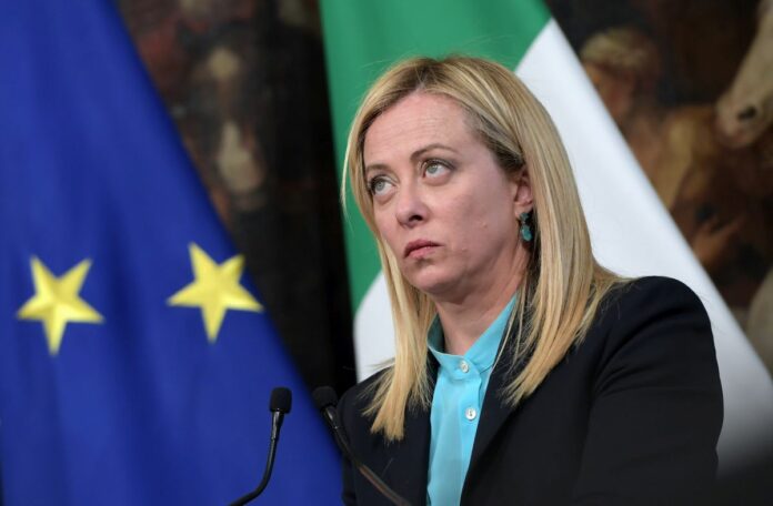 Roma 05/04/2023
La Presidente del Consiglio Giorgia Meloni riceve a Palazzo Chigi il Presidente del governo spagnolo Pedro Sanchez