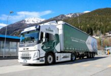 Volvo Italia consegna a Levissima il primo truck elettrico