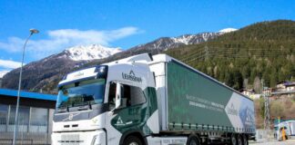 Volvo Italia consegna a Levissima il primo truck elettrico