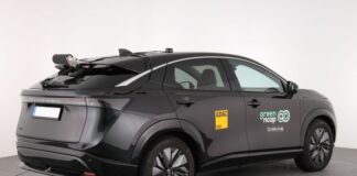 Test Green Ncap, punteggio massimo per Nissan Ariya elettrica