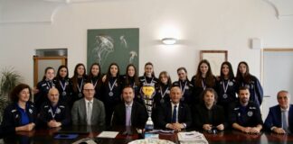 Nazionale U.18 Volley San Marino ricevuta da Lonfernini