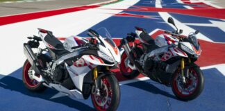 Aprilia RSV4 Factory e Tuono V4 Factory Speed White