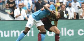 La Salernitana frena il Napoli, festa scudetto rinviata