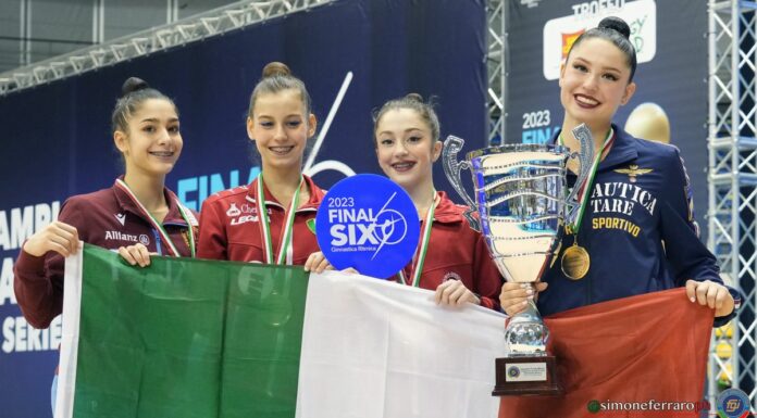 Settimo scudetto di fila nella ritmica per la Ginnastica Fabriano
