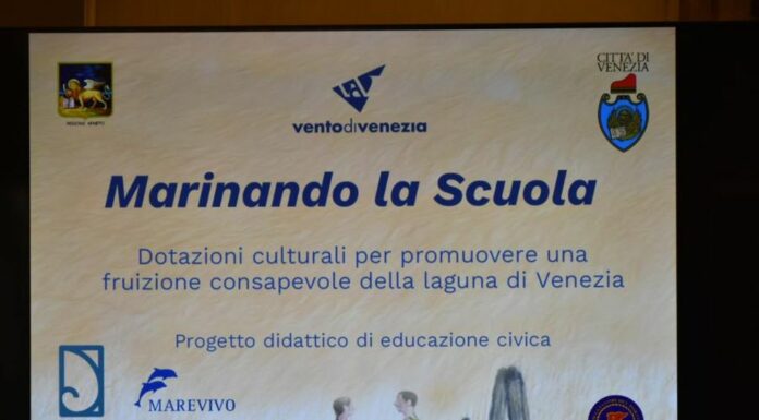 Venezia, progetto Marinando la Scuola per formare giovani a navigazione