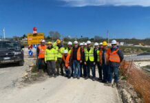 Ordine degli Ingegneri di Benevento visita cantiere variante San Marco