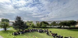All’Istituto “Luzzatti” di Mestre simulato un evento sismico