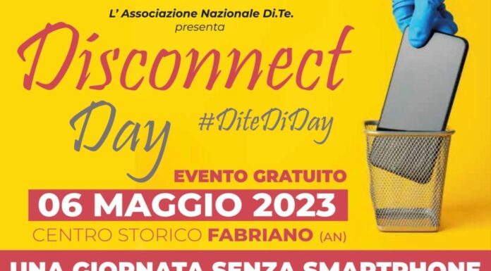 Marche, Un giorno senza smartphone. A Fabriano il Disconnect Day